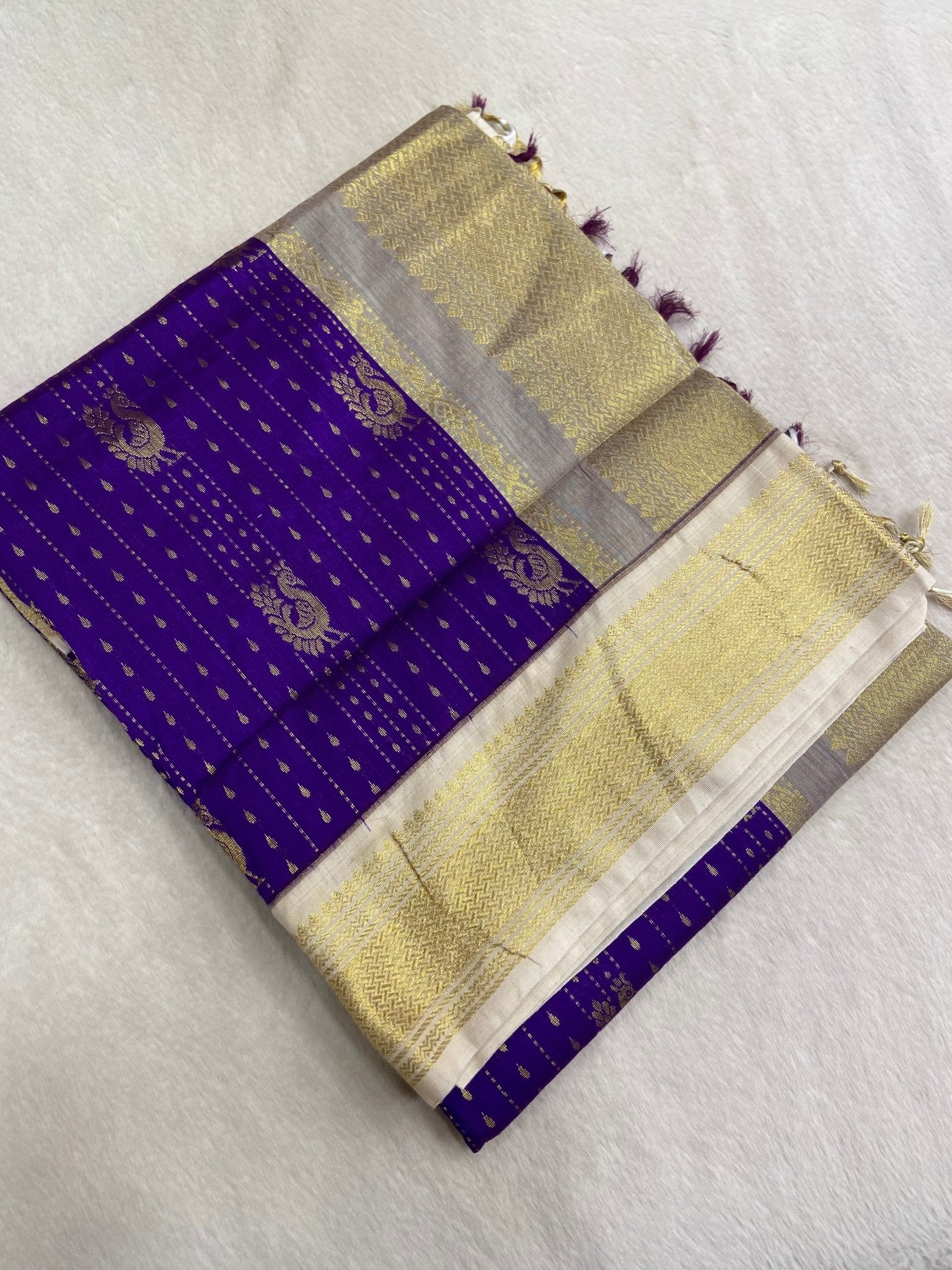 Kalyani Cotton Saree - Kanjeevaram Silk Mandir