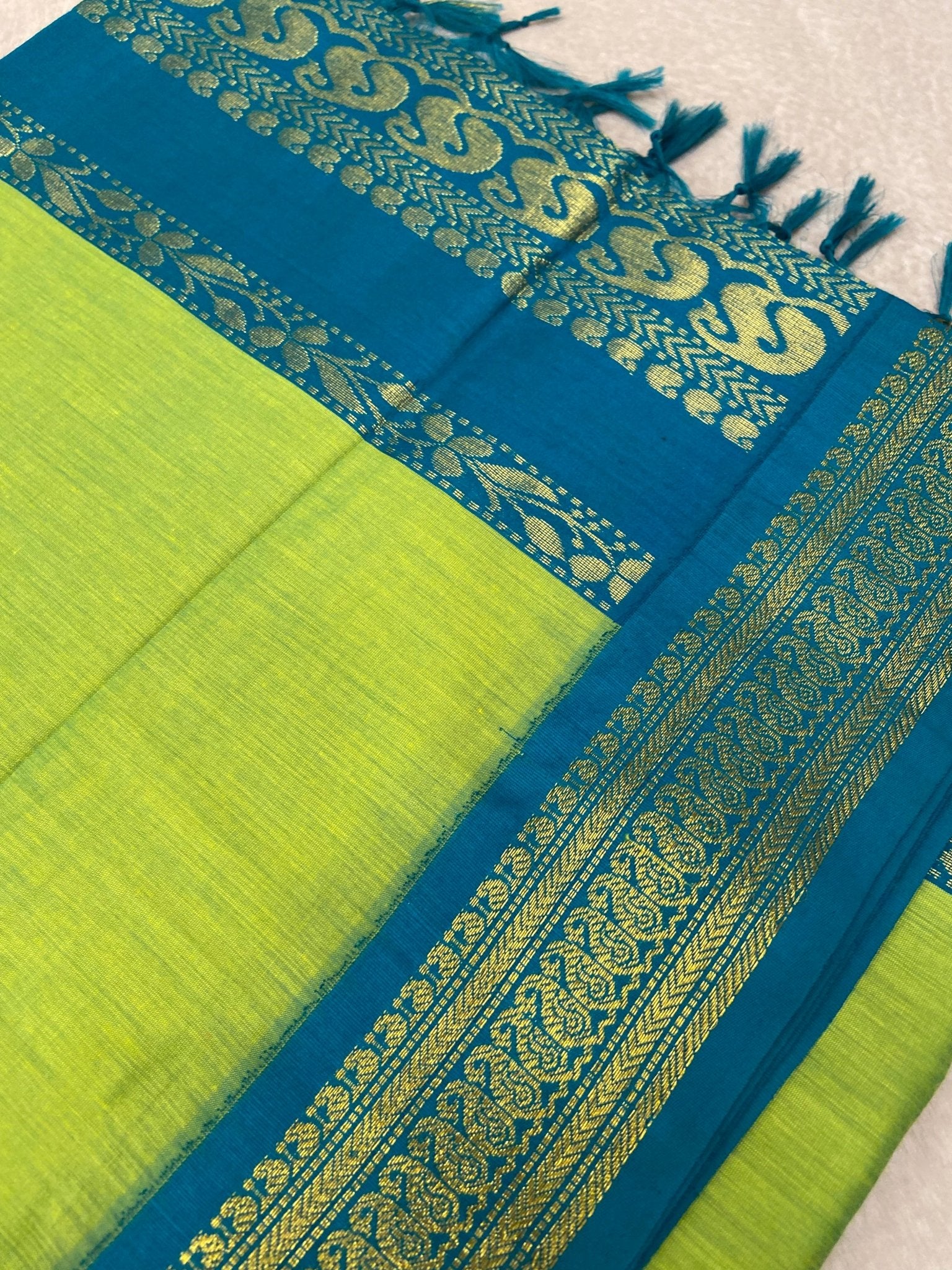 Kalyani Cotton Saree - Kanjeevaram Silk Mandir