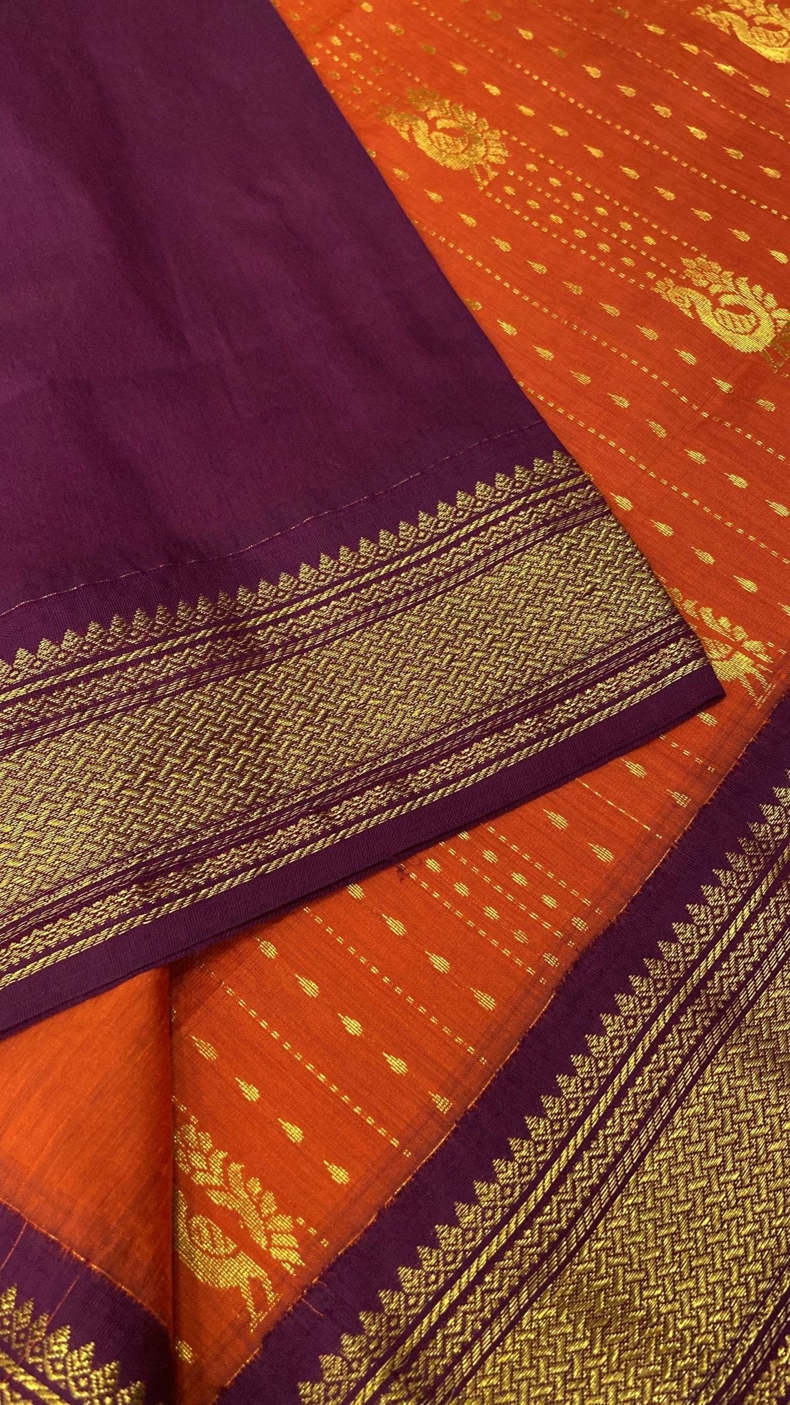 Kalyani Cotton Saree - Kanjeevaram Silk Mandir