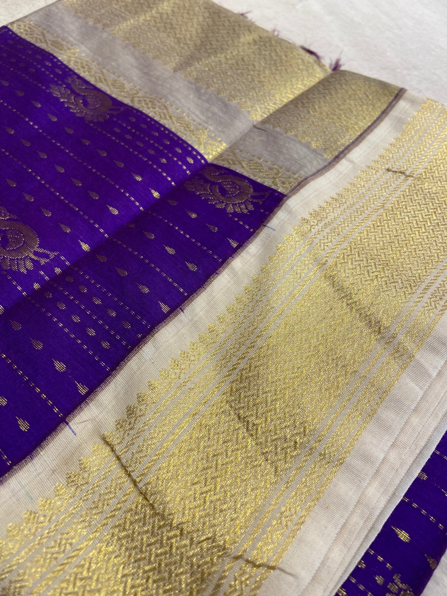 Kalyani Cotton Saree - Kanjeevaram Silk Mandir
