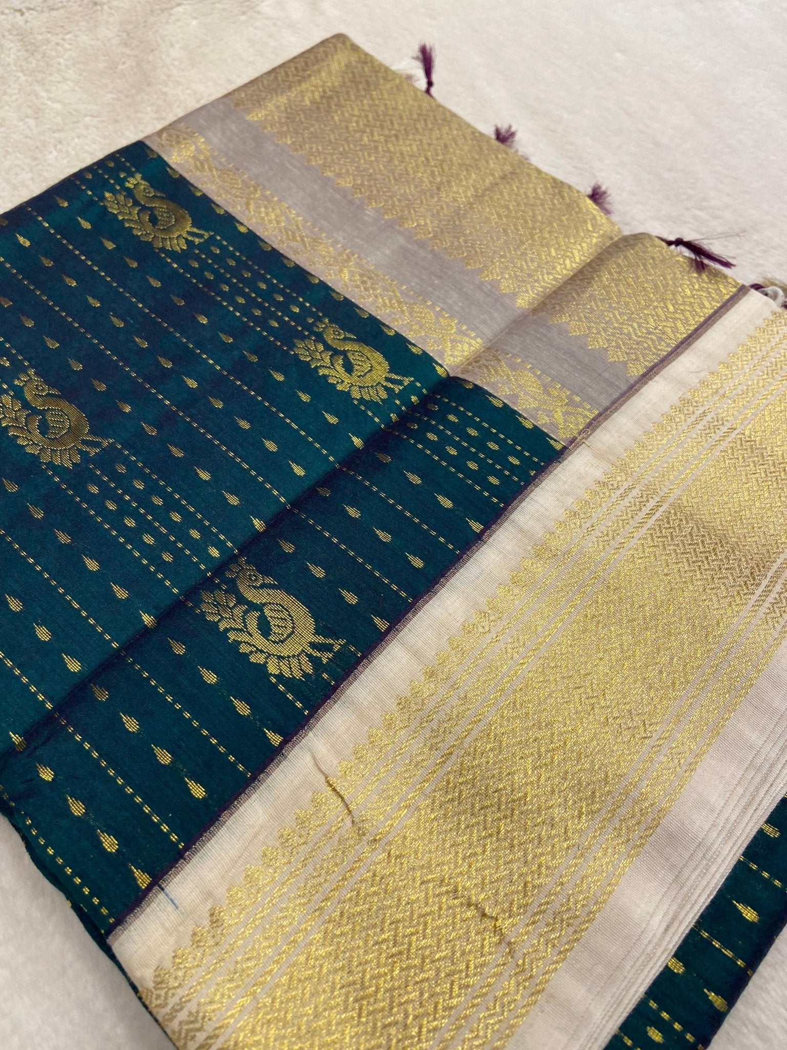 Kalyani Cotton Saree - Kanjeevaram Silk Mandir