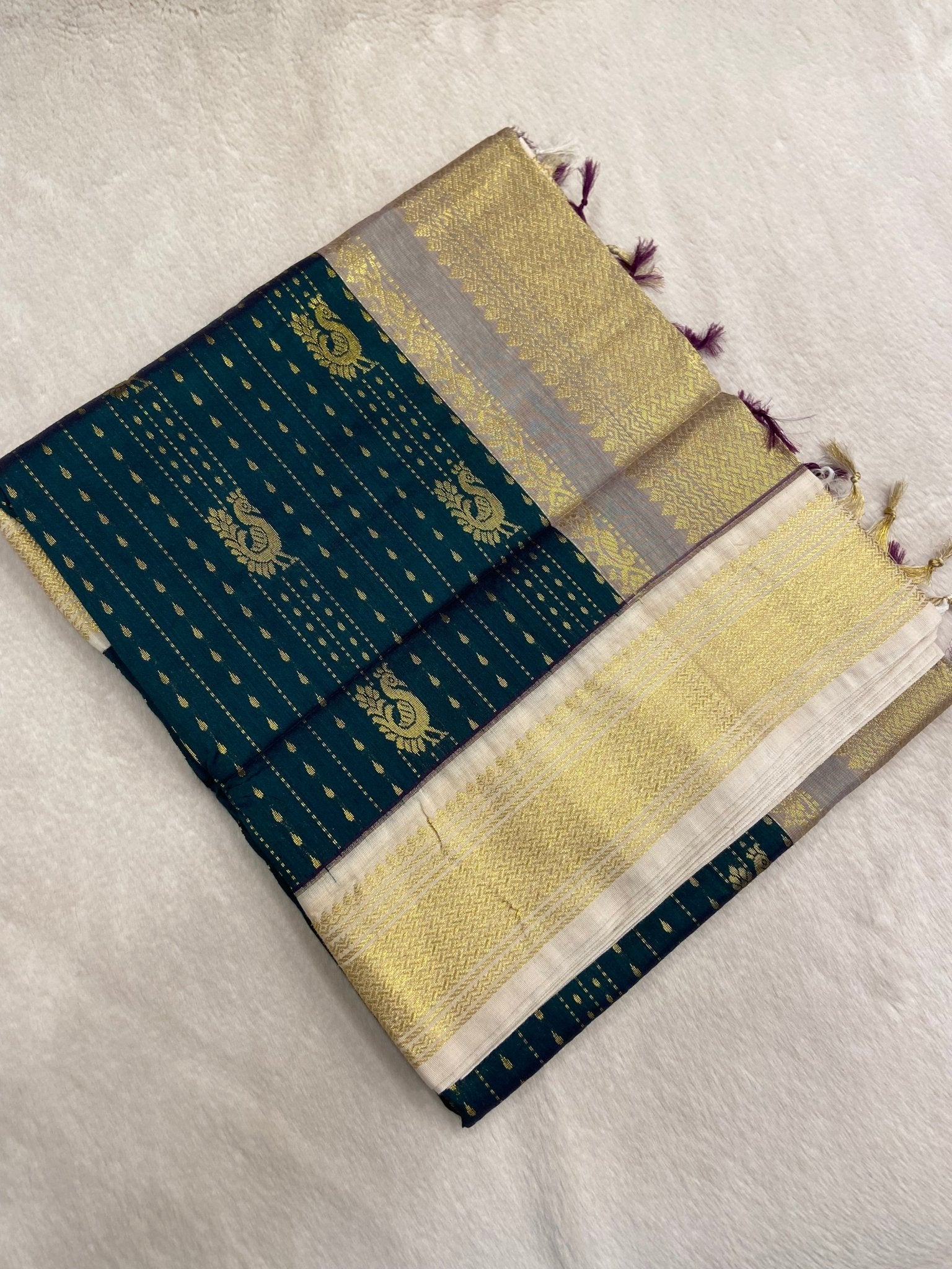 Kalyani Cotton Saree - Kanjeevaram Silk Mandir