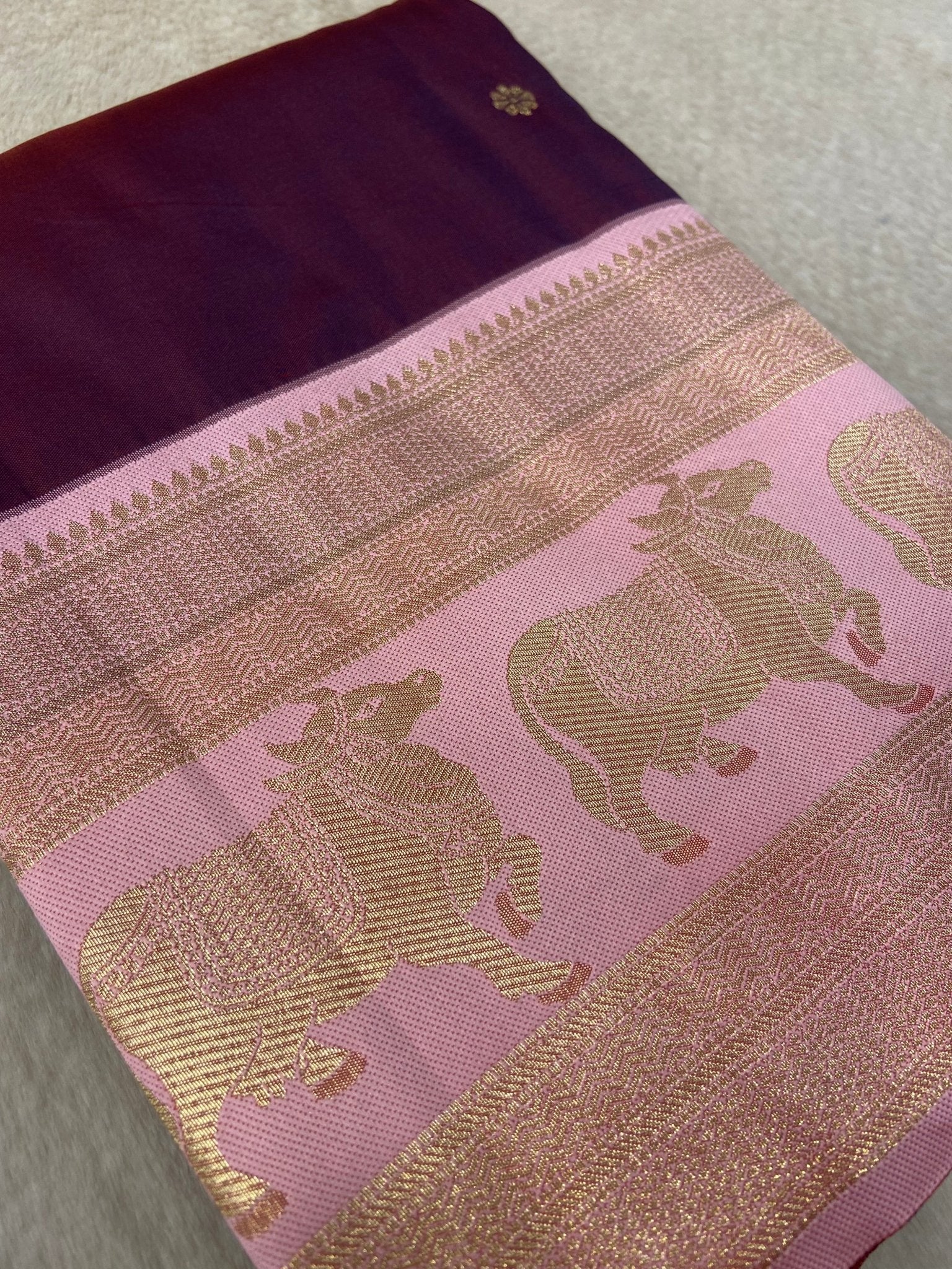Kathan Silk Saree - Kanjeevaram Silk Mandir