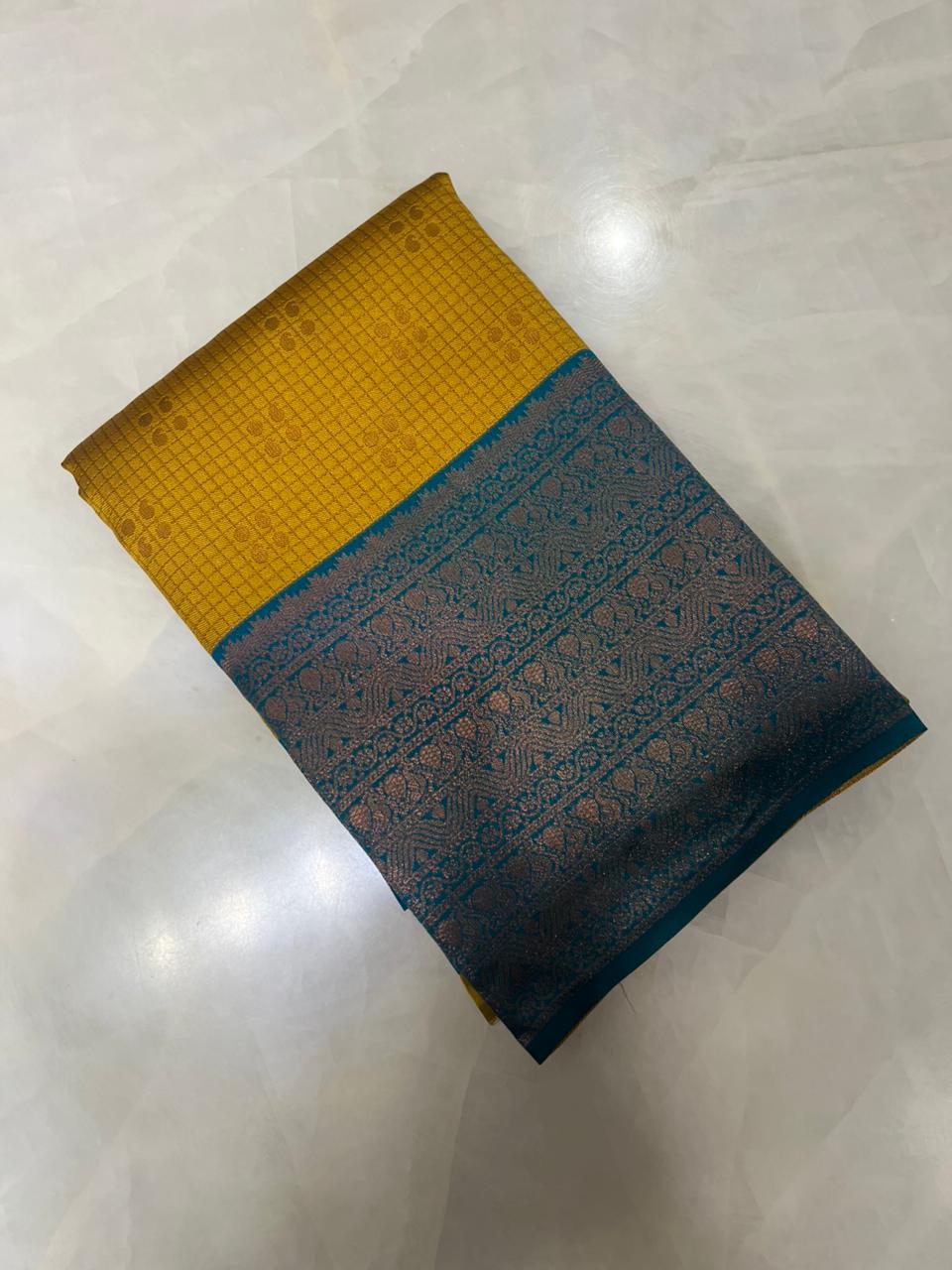 Kathan silk saree - Kanjeevaram Silk Mandir