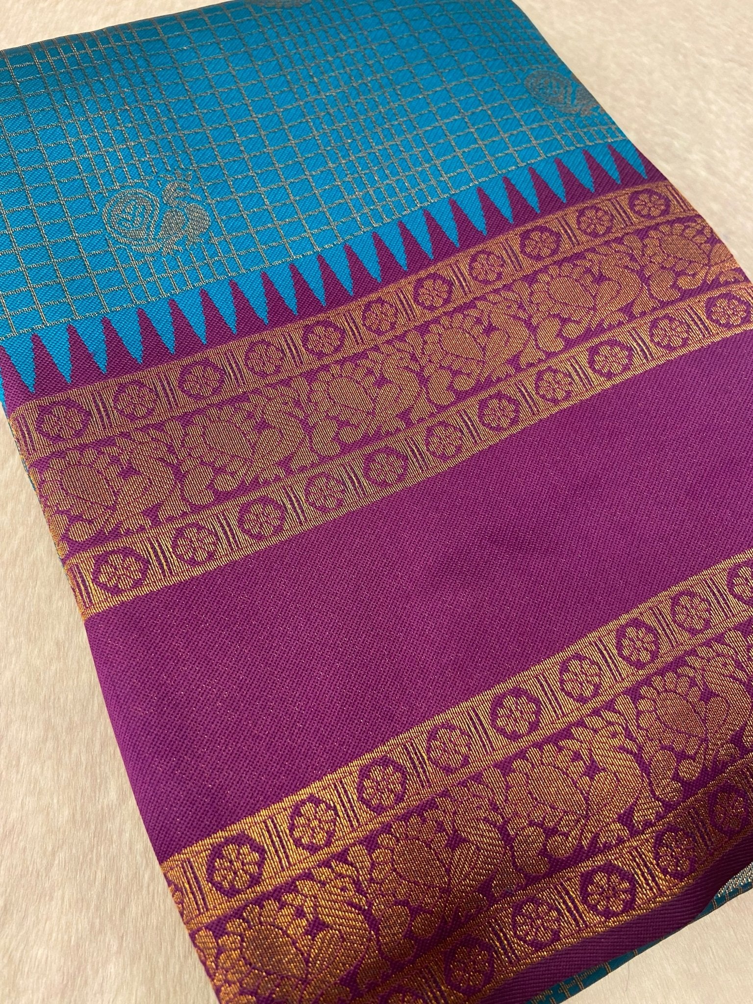Kathan Silk Saree - Kanjeevaram Silk Mandir