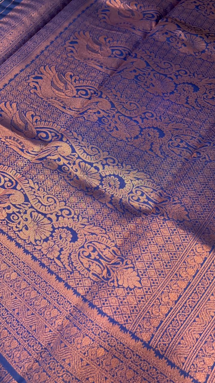 Kathan silk saree - Kanjeevaram Silk Mandir