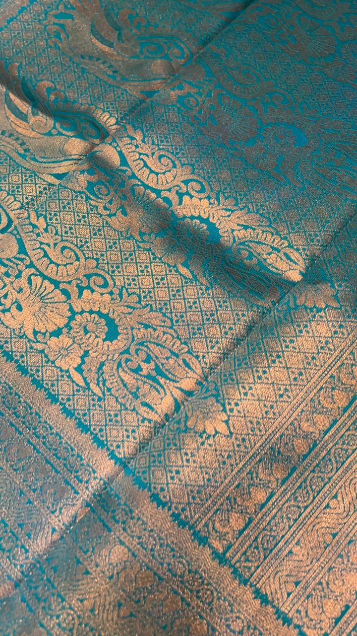 Kathan silk saree - Kanjeevaram Silk Mandir