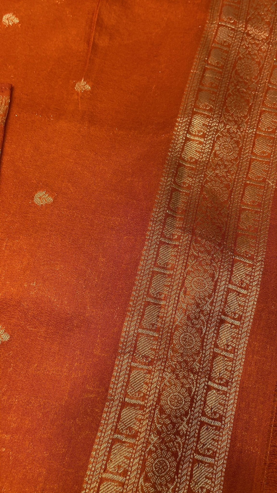 Malaai Crepe Silk Saree - Kanjeevaram Silk Mandir