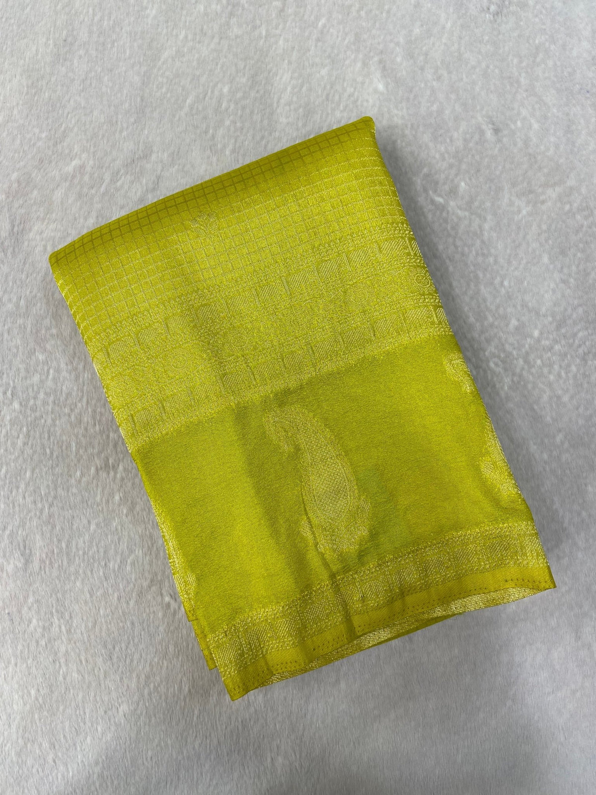 Malaai Crepe Silk Saree - Kanjeevaram Silk Mandir