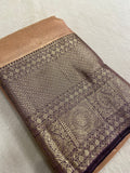 New Concept Jute Finish Premium Semi Kanchipuram Silk - Kanjeevaram Silk Mandir