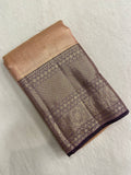 New Concept Jute Finish Premium Semi Kanchipuram Silk - Kanjeevaram Silk Mandir