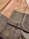 New Concept Jute Finish Premium Semi Kanchipuram Silk - Kanjeevaram Silk Mandir