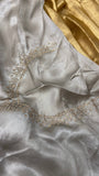 Party Wear Jimmy Chu Saree - Kanjeevaram Silk Mandir