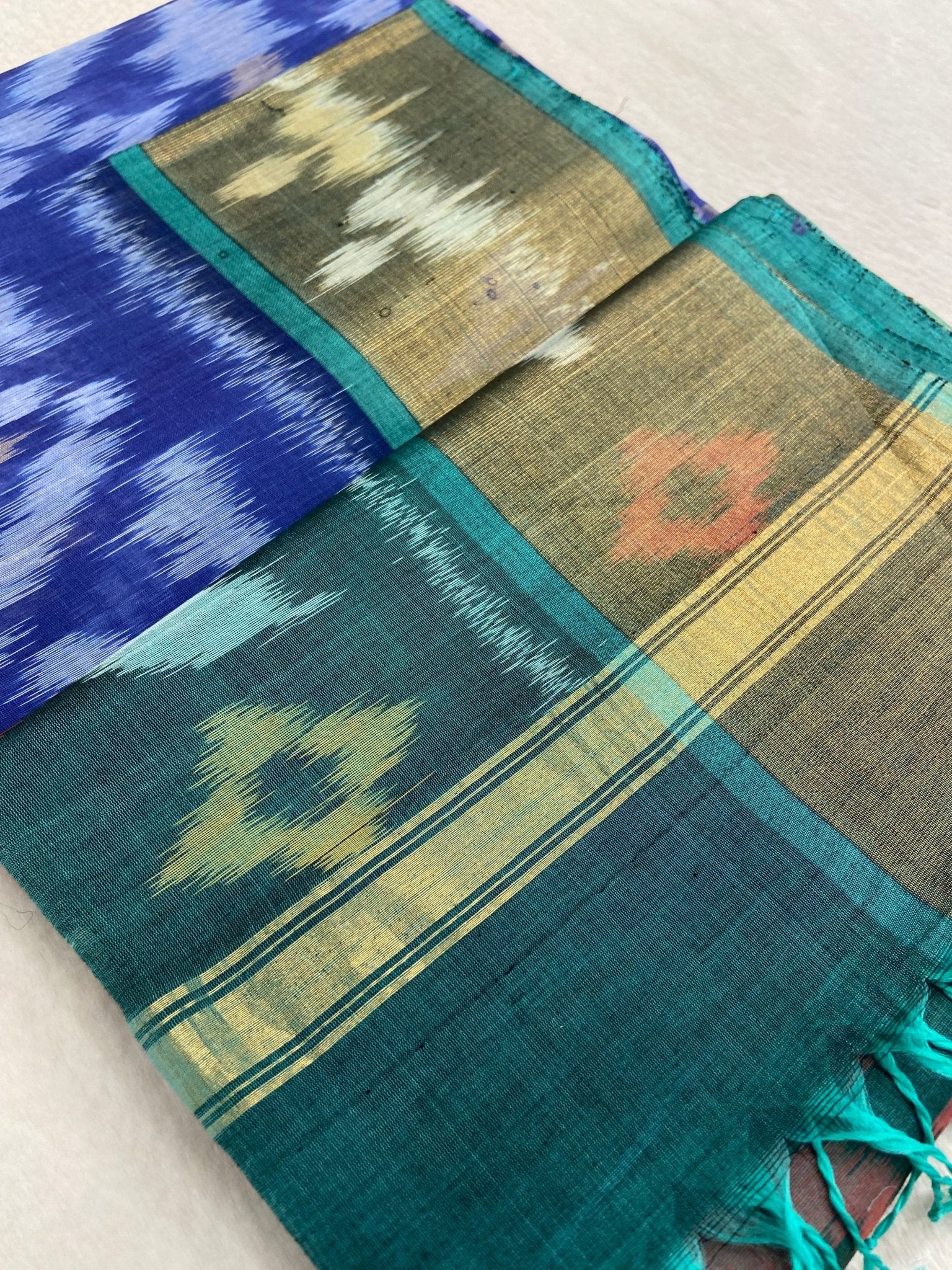 Pochampally Cotton Saree - Kanjeevaram Silk Mandir