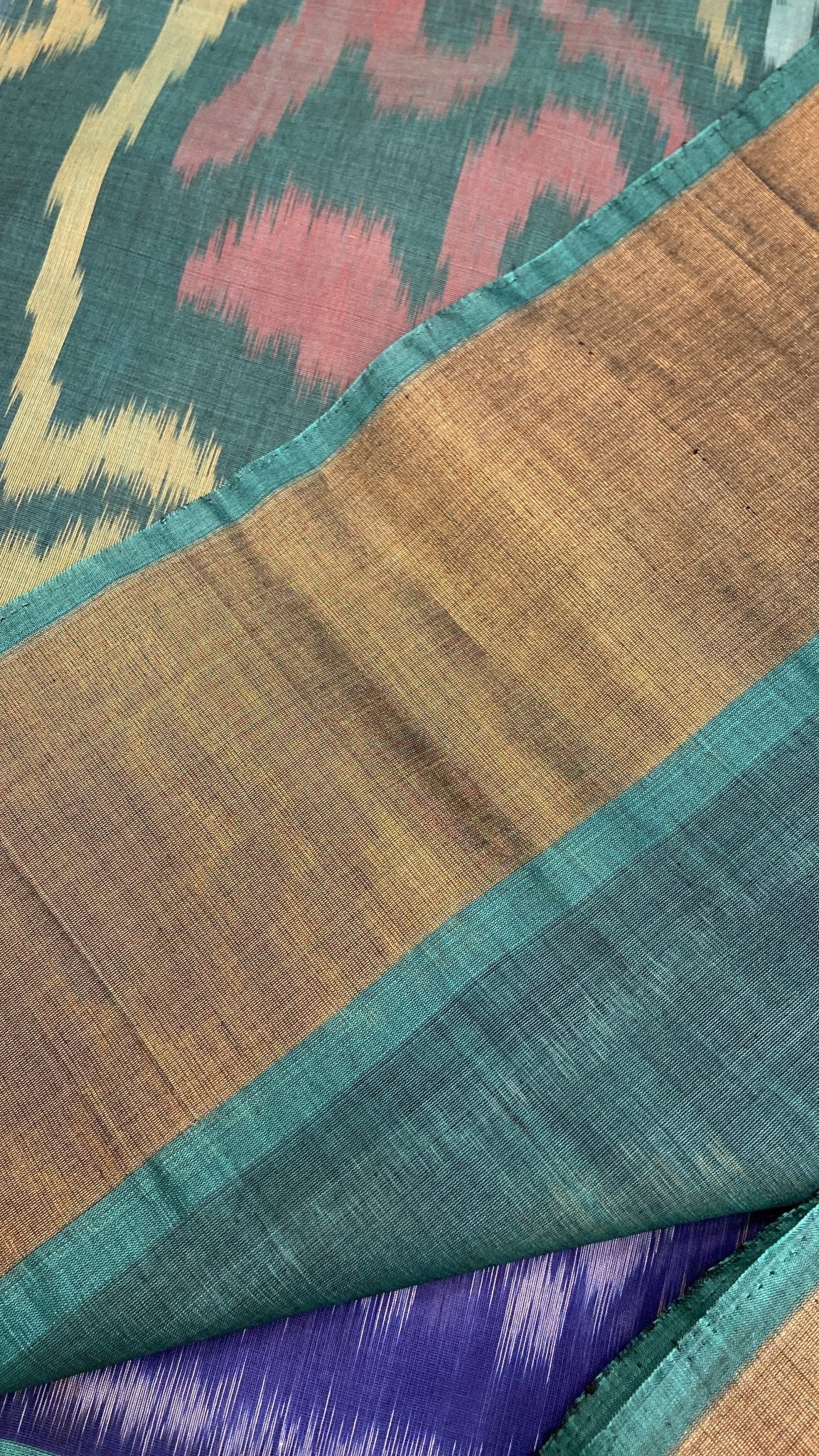 Pochampally Cotton Saree - Kanjeevaram Silk Mandir