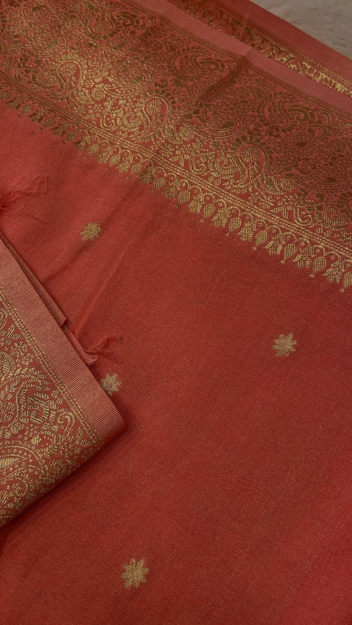 Premium antique zari Georgette Saree - Kanjeevaram Silk Mandir