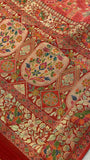 Premium Banarasi Crepe Kalamkari Saree💥 - Kanjeevaram Silk Mandir