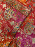 Premium Banarasi Crepe Kalamkari Saree💥 - Kanjeevaram Silk Mandir