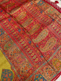 Premium Banarasi crepe silk saree with ready blouse - Kanjeevaram Silk Mandir