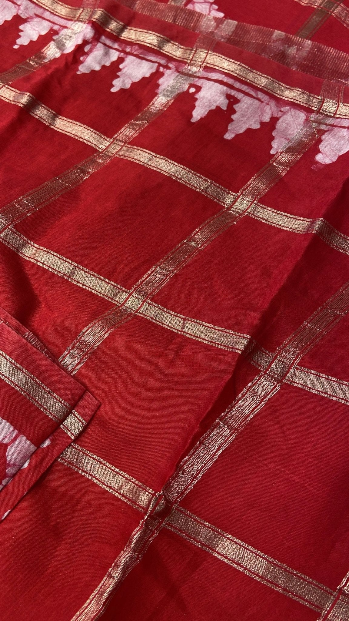 Premium Batiq Print Silk Saree❤️ - Kanjeevaram Silk Mandir