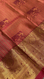 Premium Bridal Semi Kanchipuram Silk Saree - Kanjeevaram Silk Mandir