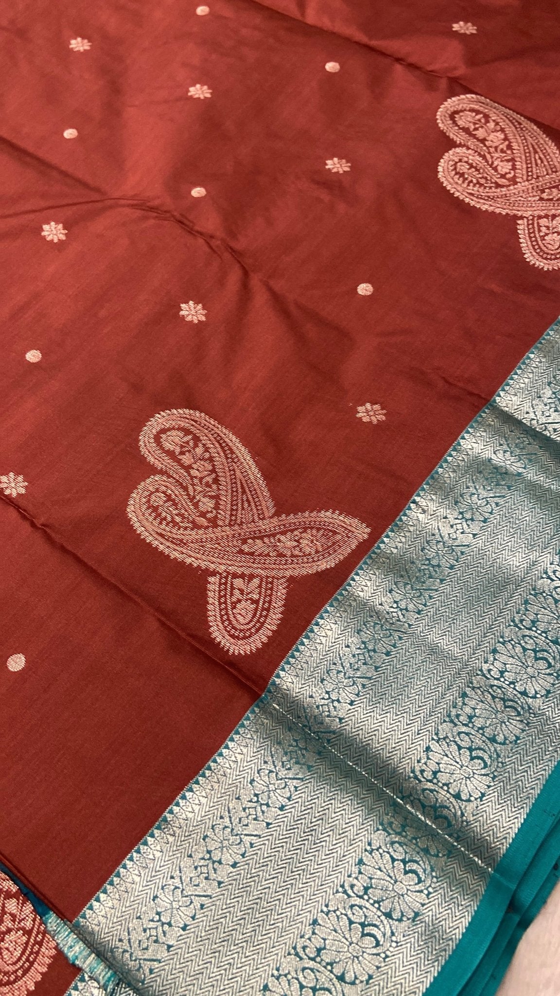 Premium Bridal Semi Kanchipuram Silk Saree - Kanjeevaram Silk Mandir