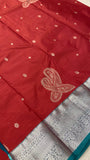 Premium Bridal Semi Kanchipuram Silk Saree - Kanjeevaram Silk Mandir