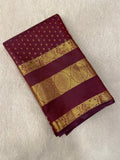 Premium Bridal Semi Kanchipuram Silk Saree - Kanjeevaram Silk Mandir