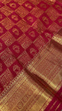 Premium Bridal Semi Kanchipuram Silk Saree - Kanjeevaram Silk Mandir