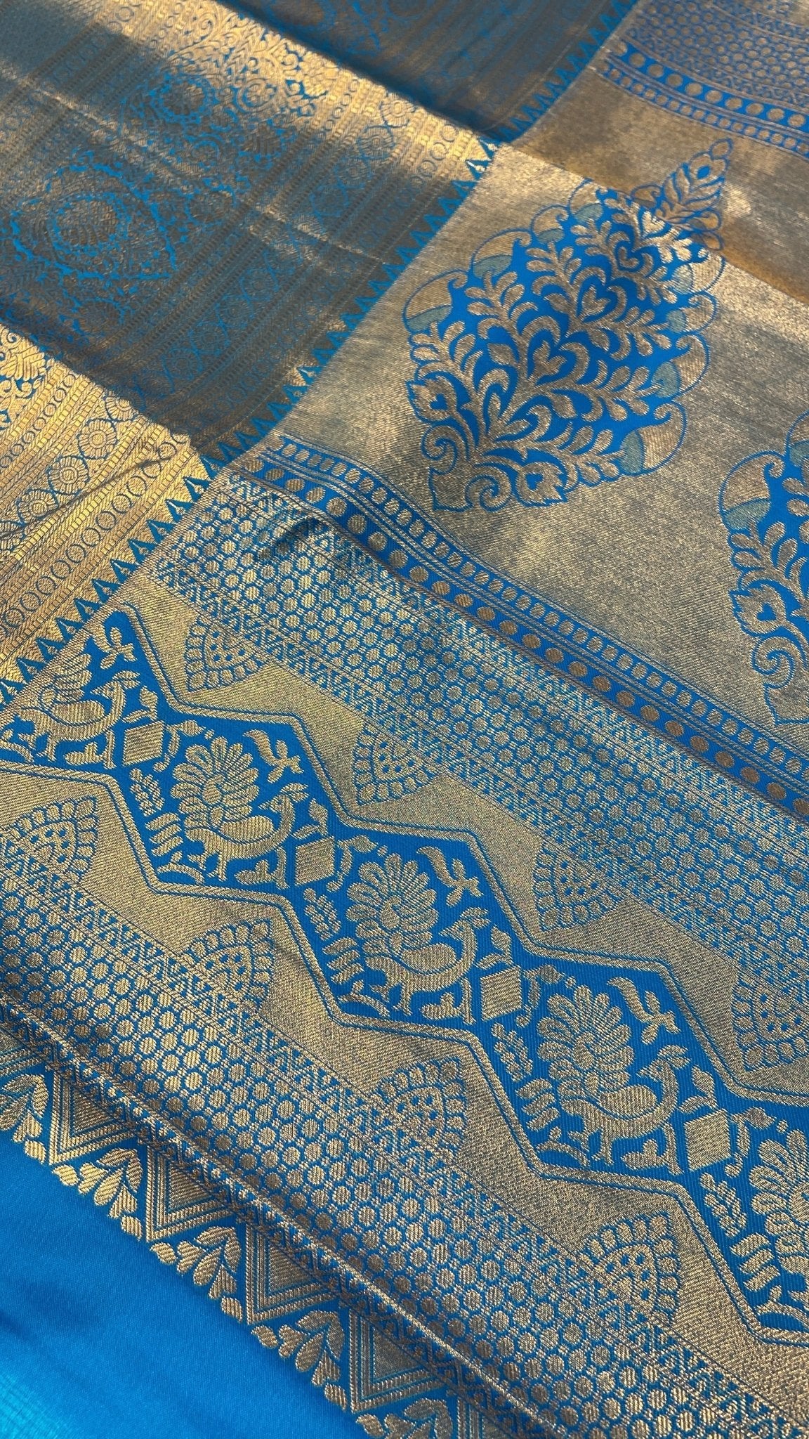 Premium Bridal Semi Kanchipuram Silk Saree - Kanjeevaram Silk Mandir