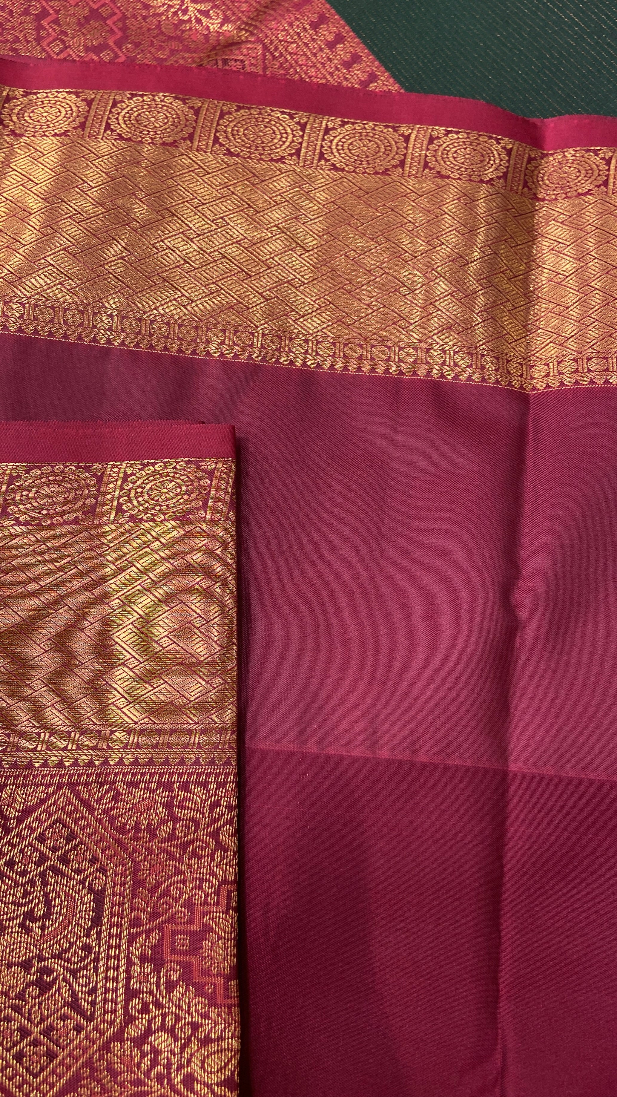 Premium Bridal Semi Kanchipuram Silk Saree - Kanjeevaram Silk Mandir