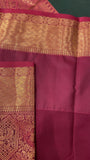 Premium Bridal Semi Kanchipuram Silk Saree - Kanjeevaram Silk Mandir