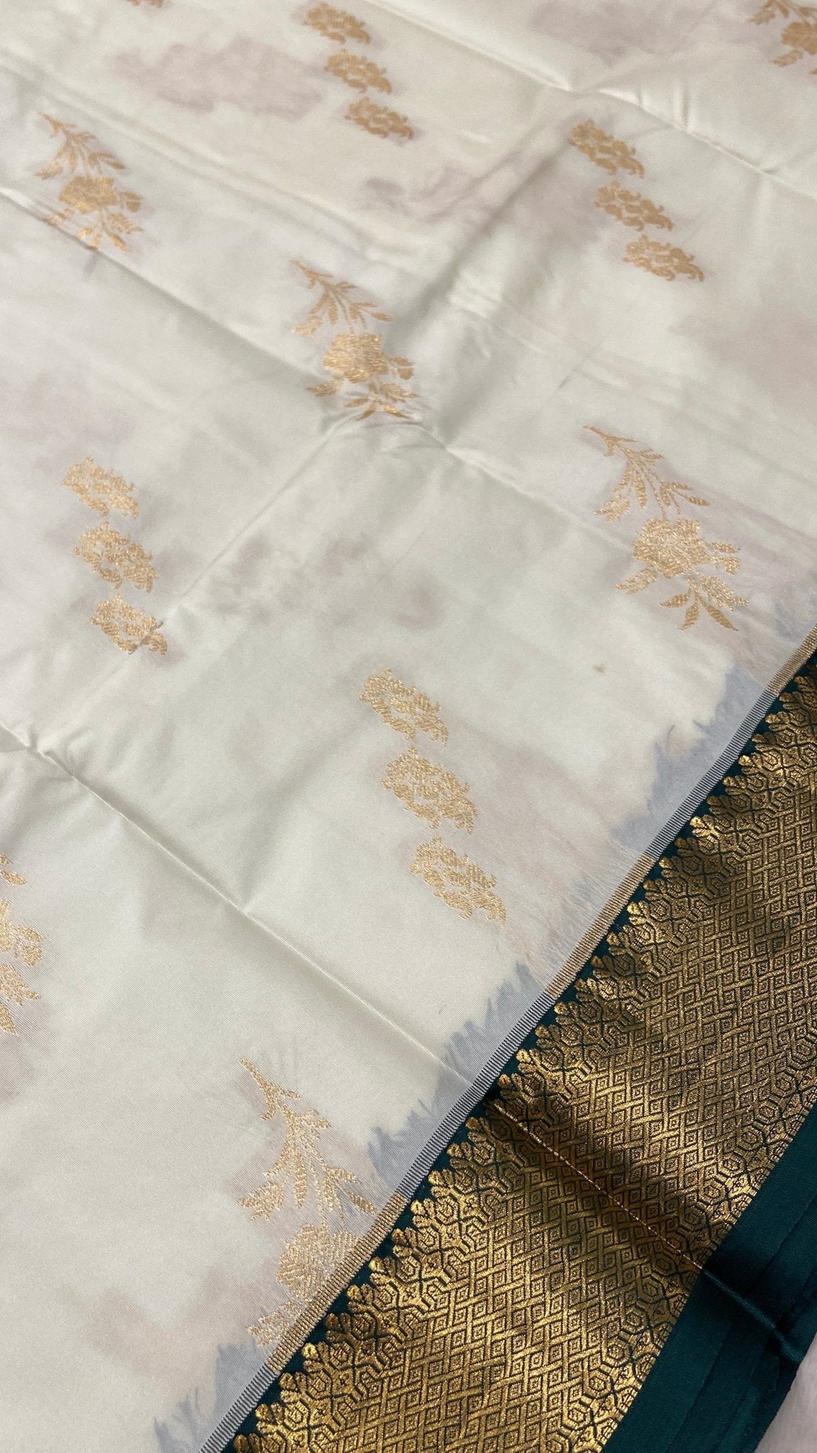 Premium Bridal Semi Kanchipuram Silk Saree - Kanjeevaram Silk Mandir