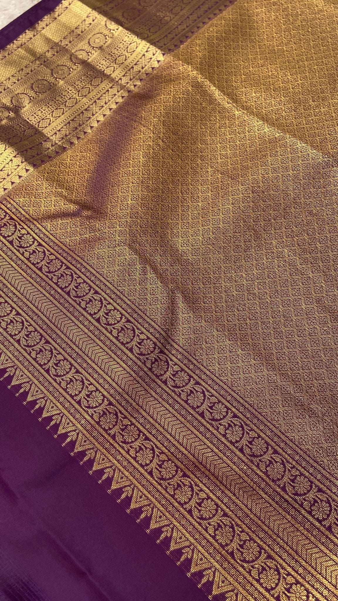 Premium Bridal Semi Kanchipuram Silk Saree - Kanjeevaram Silk Mandir
