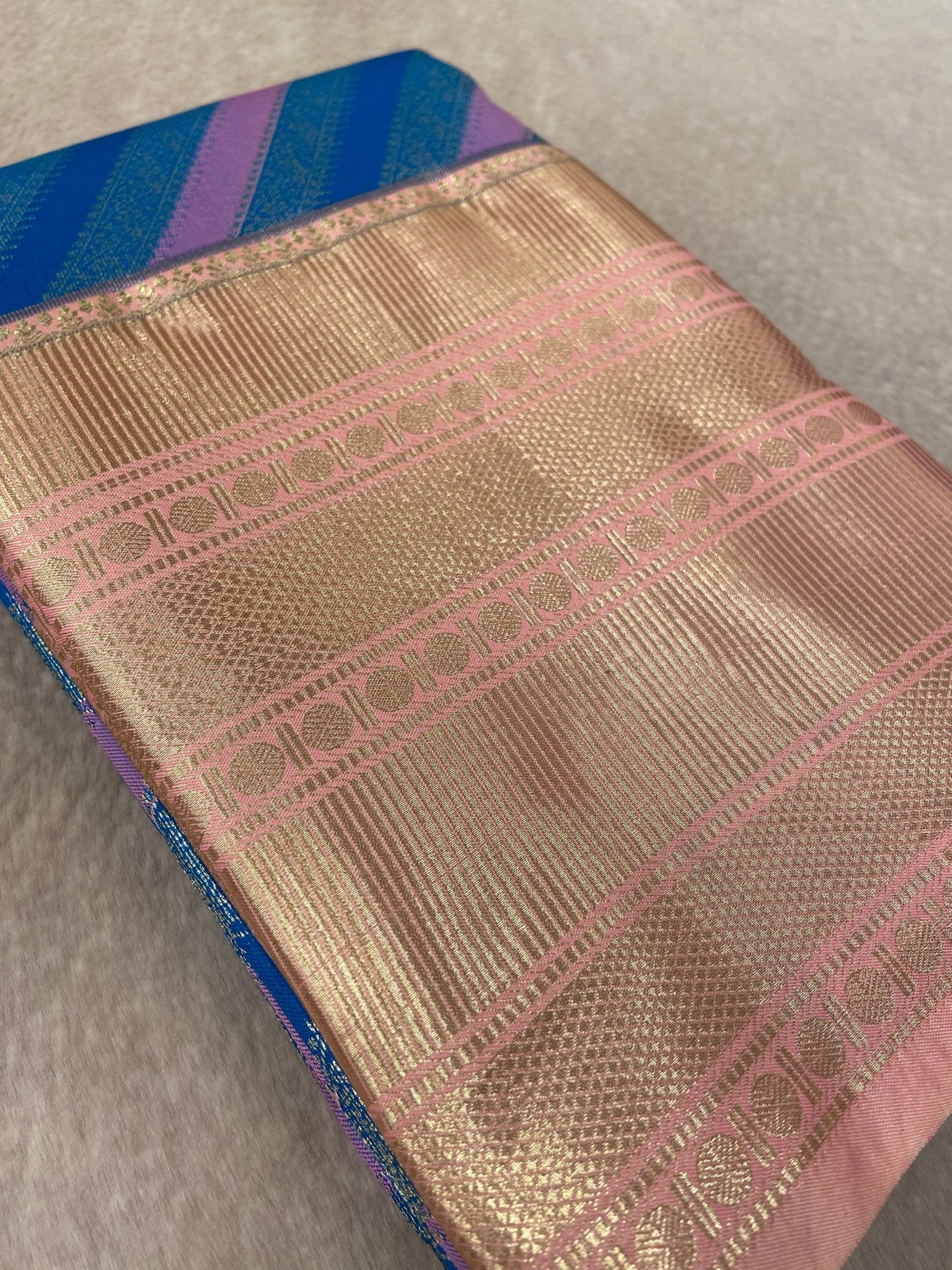 Premium Bridal Semi Kanchipuram Silk Saree - Kanjeevaram Silk Mandir