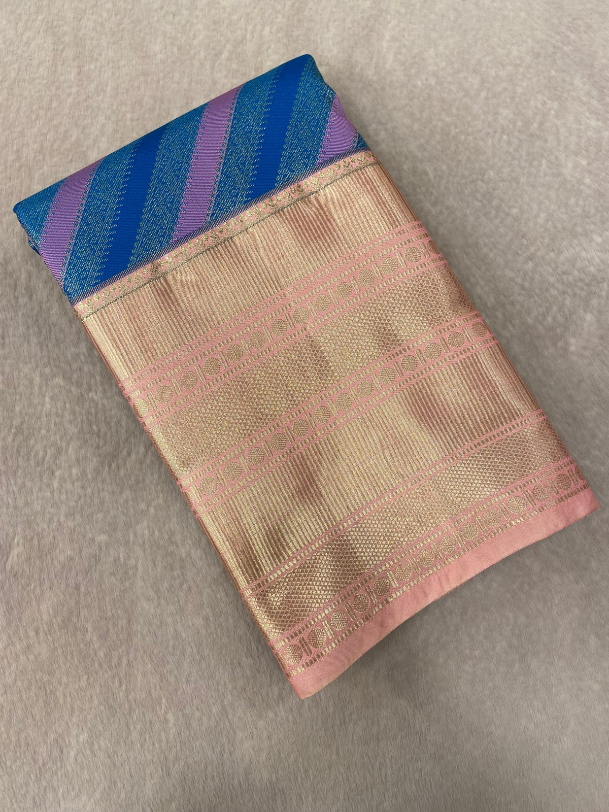 Premium Bridal Semi Kanchipuram Silk Saree - Kanjeevaram Silk Mandir