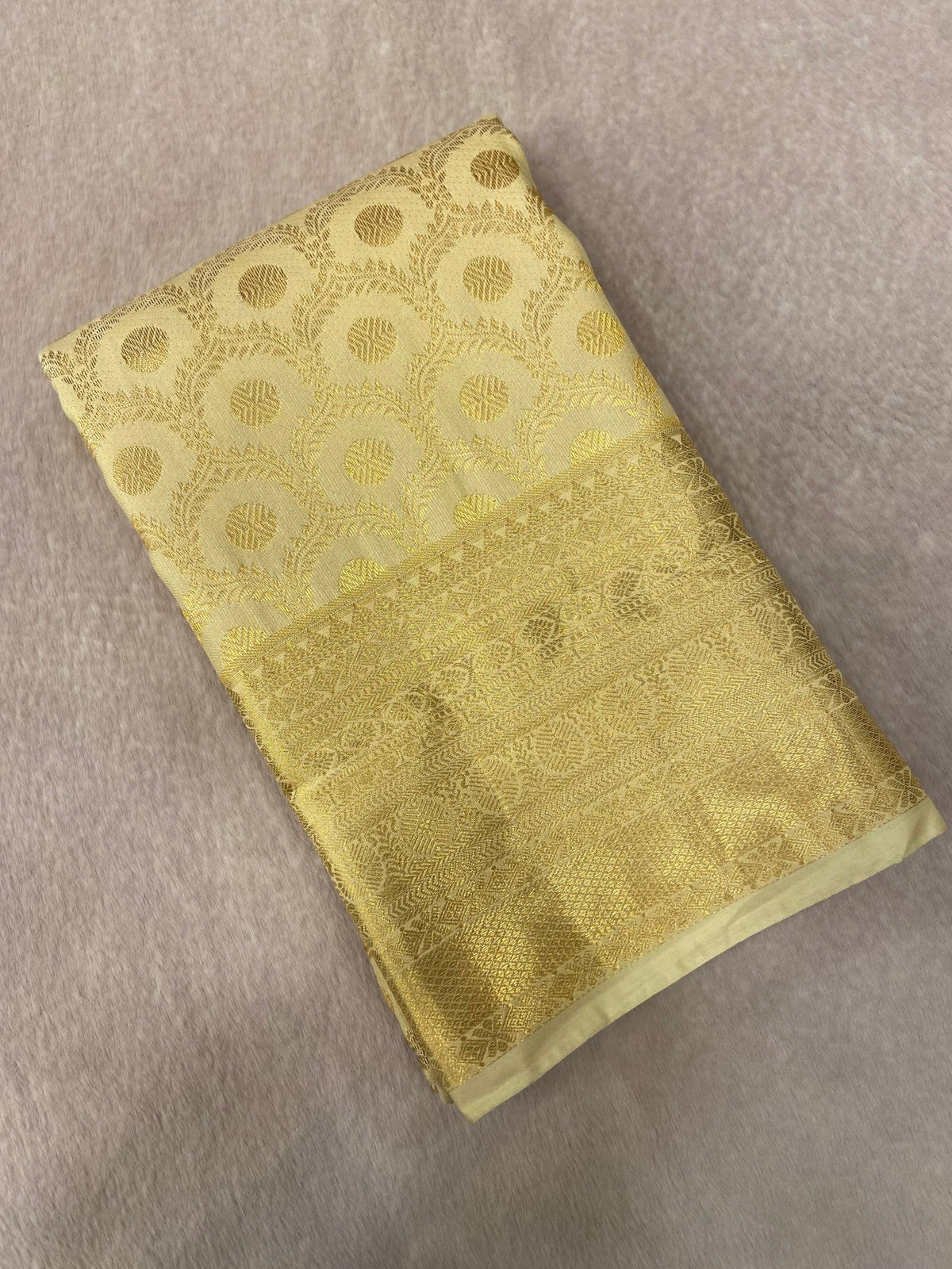 Premium Bridal Semi Kanchipuram Silk Saree - Kanjeevaram Silk Mandir