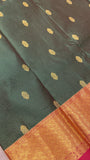 Premium Bridal Semi Kanchipuram Silk Saree - Kanjeevaram Silk Mandir