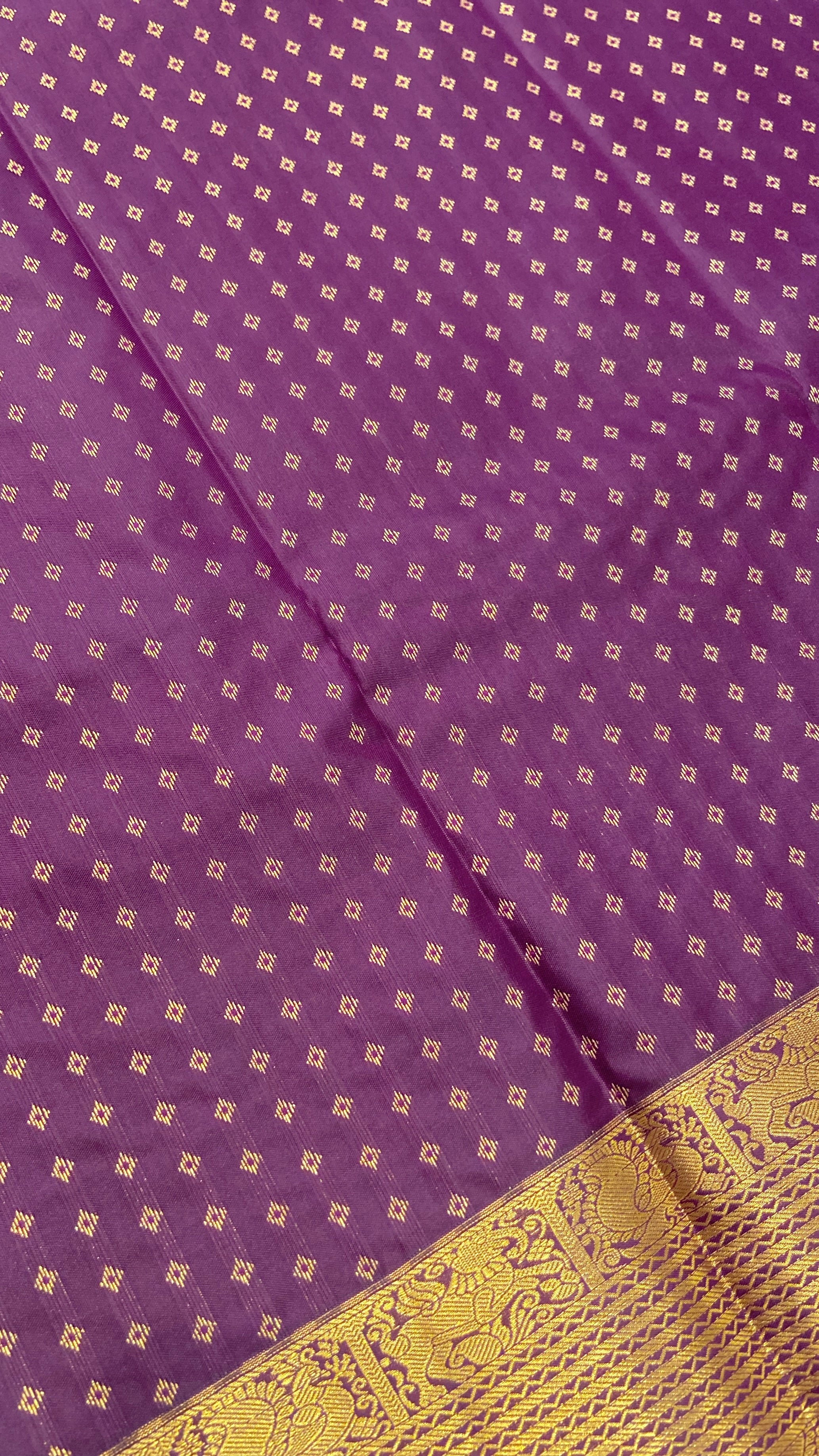 Premium Bridal Semi Kanchipuram Silk Saree - Kanjeevaram Silk Mandir