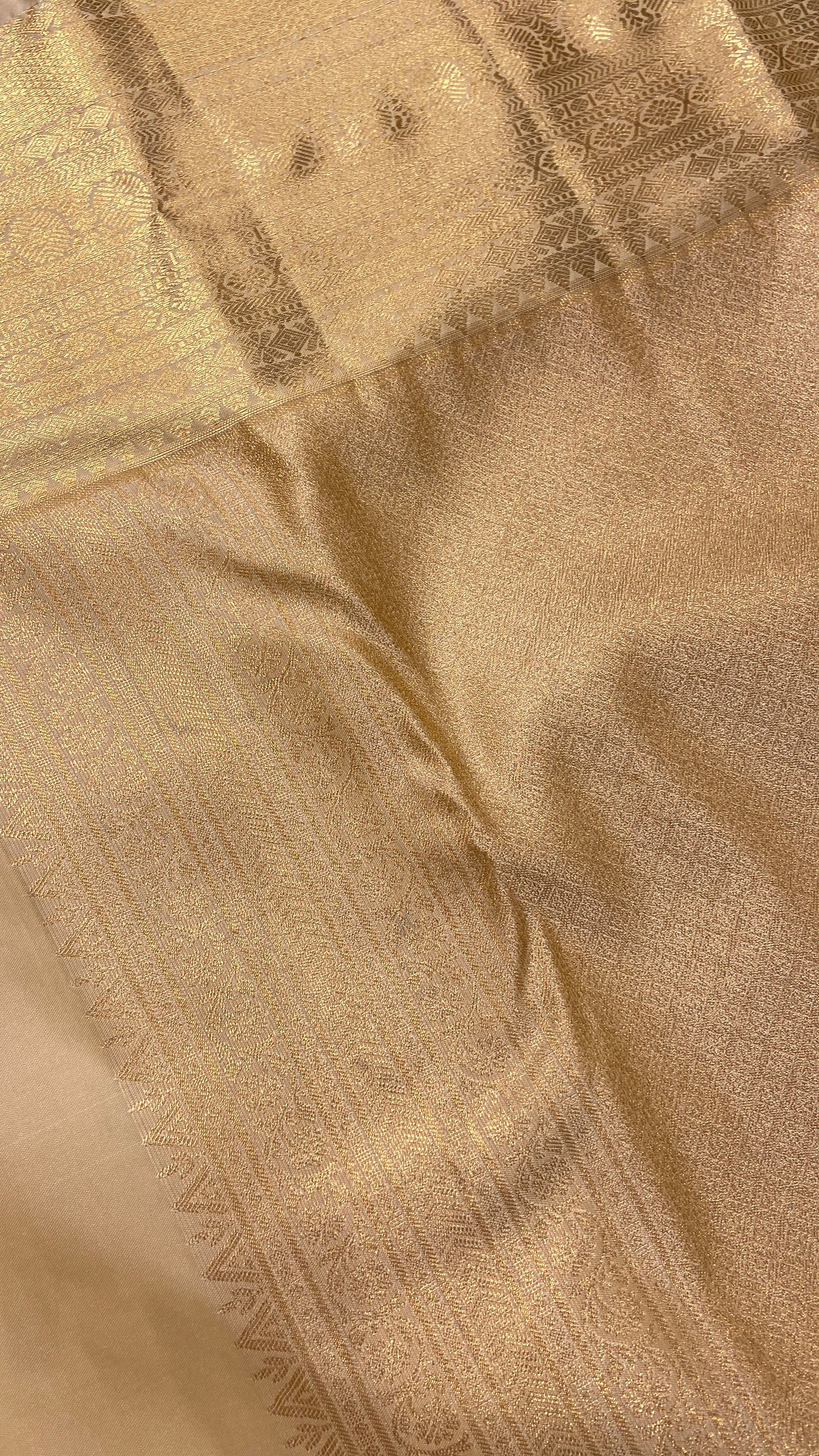 Premium Bridal Semi Kanchipuram Silk Saree - Kanjeevaram Silk Mandir