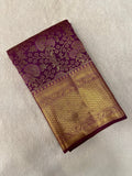 Premium Bridal Semi Kanchipuram Silk Saree - Kanjeevaram Silk Mandir