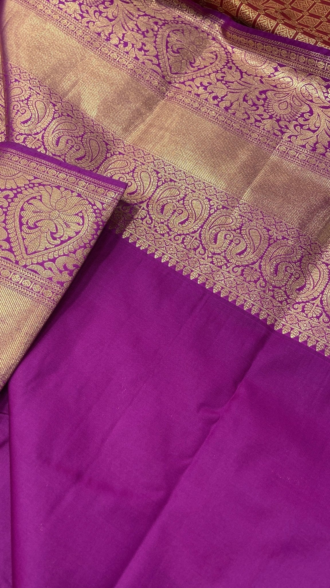 Premium Bridal Semi Kanchipuram Silk Saree - Kanjeevaram Silk Mandir