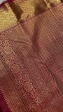Premium Bridal Semi Kanchipuram Silk Saree - Kanjeevaram Silk Mandir