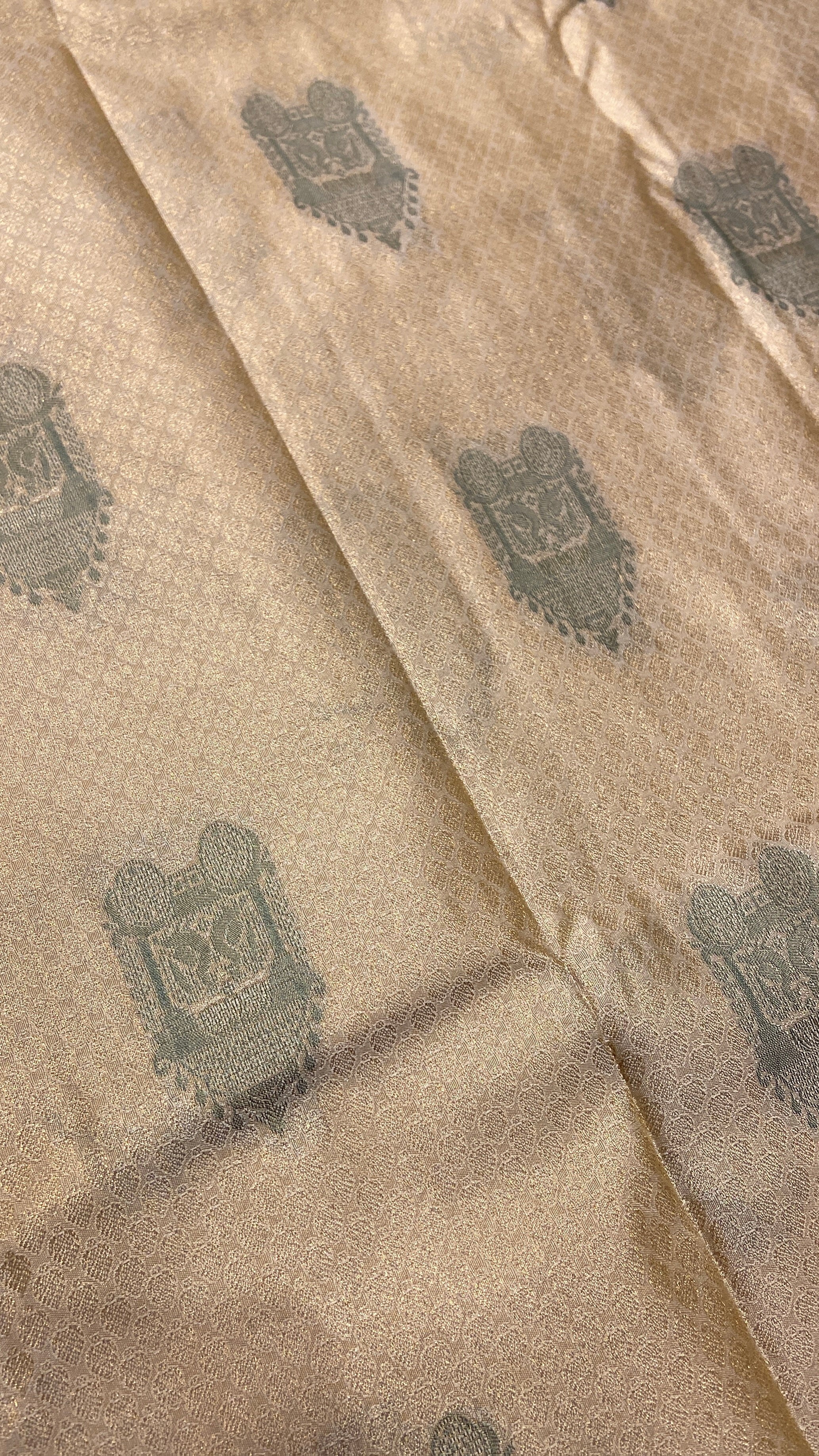 Premium Bridal Semi Kanchipuram Silk Saree - Kanjeevaram Silk Mandir