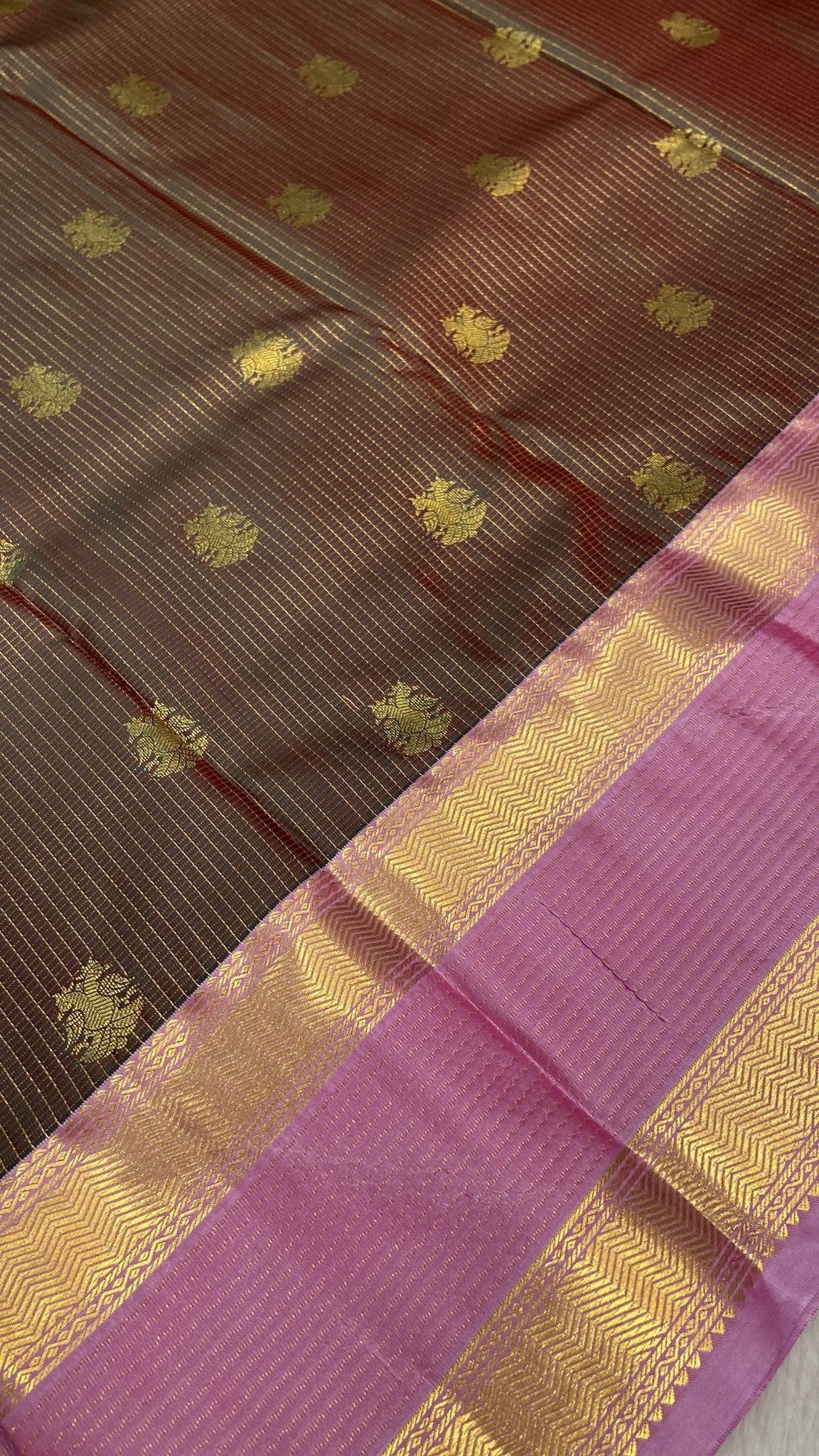 Premium bridal semi Kanchipuram silk saree - Kanjeevaram Silk Mandir