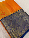 Premium Bridal Semi Kanchipuram Silk Saree - Kanjeevaram Silk Mandir