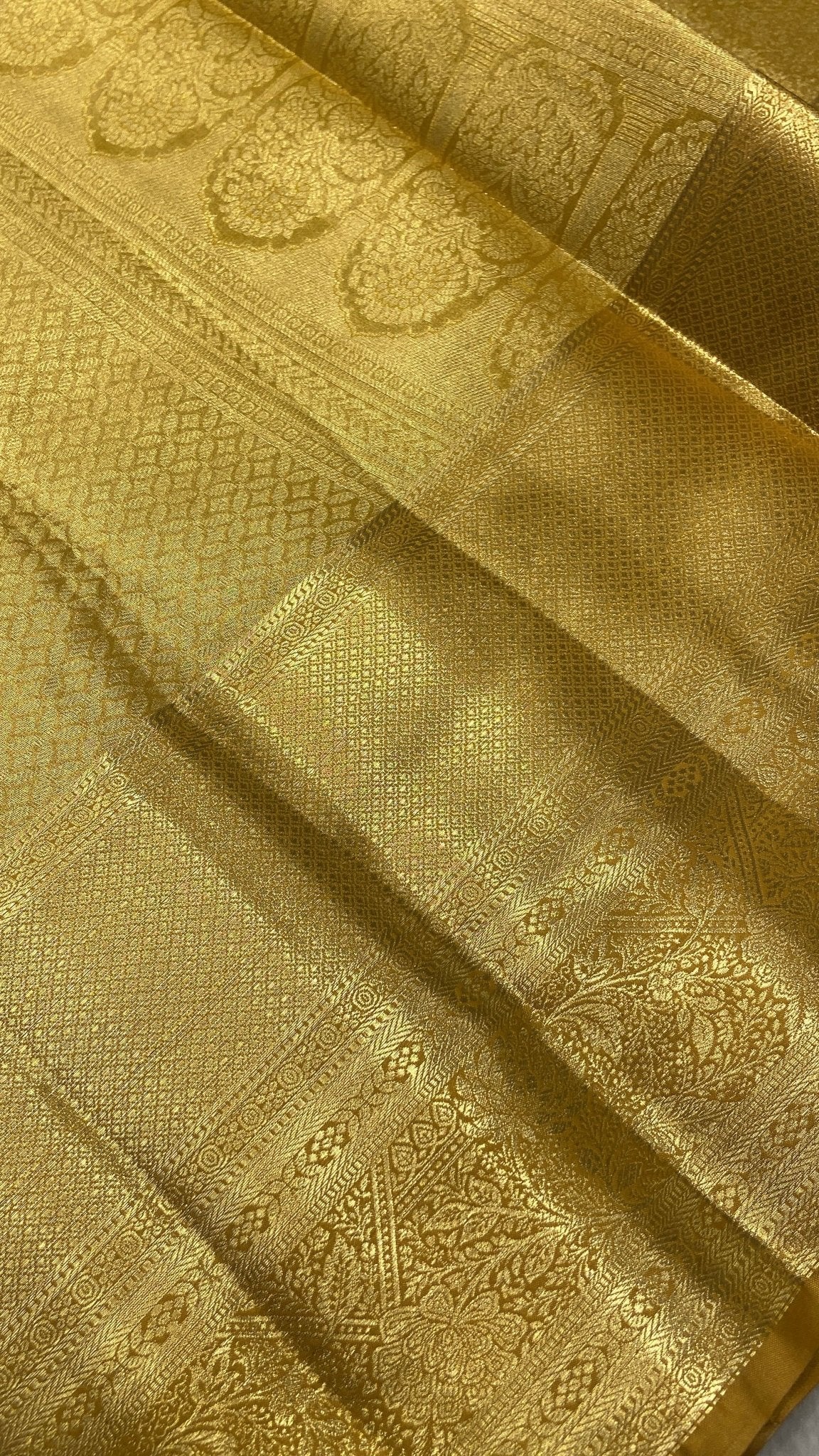 Premium Bridal Semi Kanchipuram Silk Saree - Kanjeevaram Silk Mandir