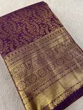 Premium Bridal Semi Kanchipuram Silk Saree - Kanjeevaram Silk Mandir