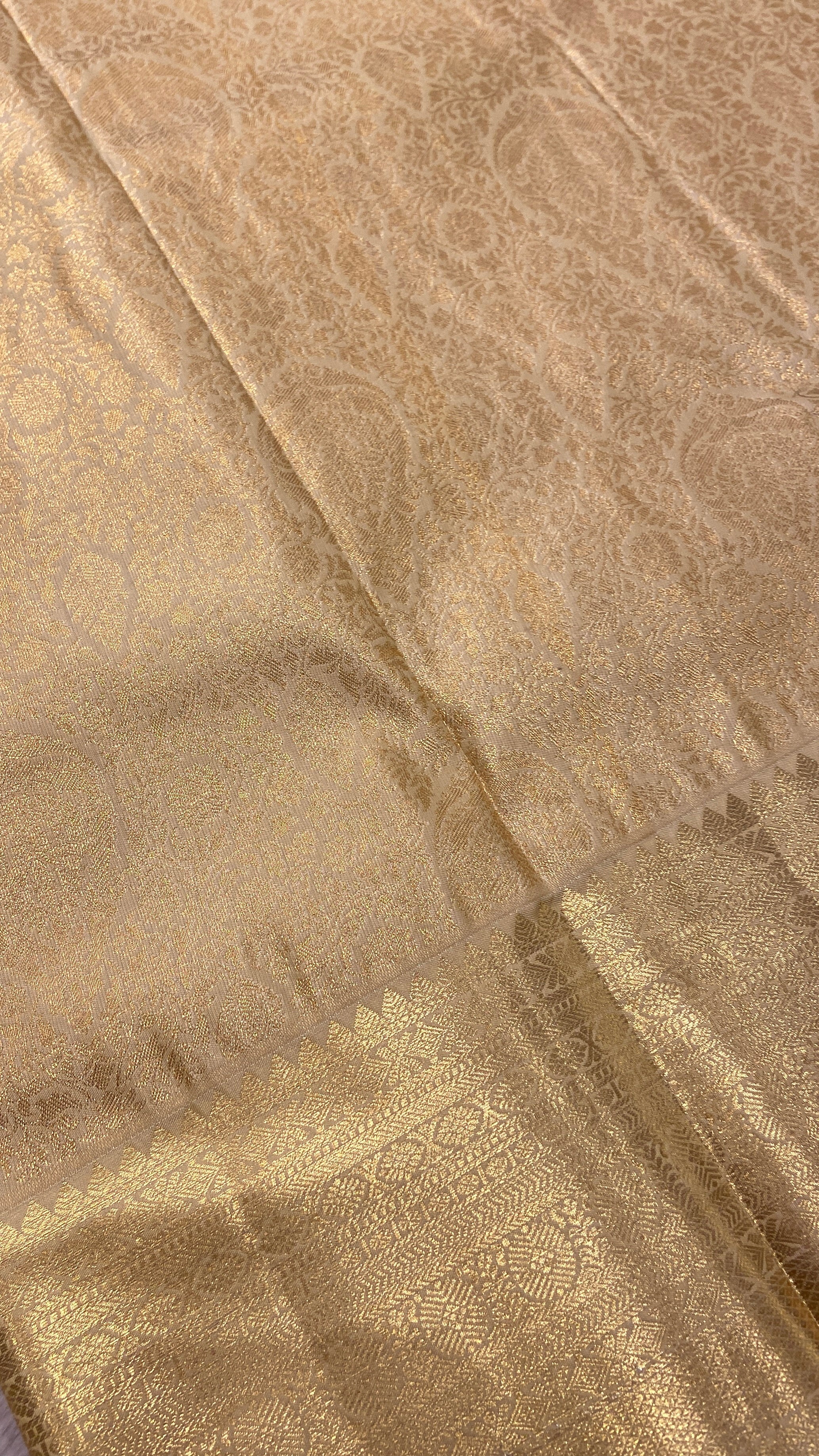Premium Bridal Semi Kanchipuram Silk Saree - Kanjeevaram Silk Mandir