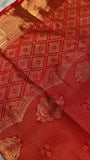 Premium Bridal Semi Kanchipuram Silk Saree - Kanjeevaram Silk Mandir